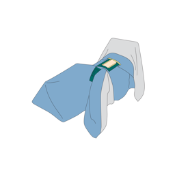 Laparoskopie-Abdecktücher und -Sets