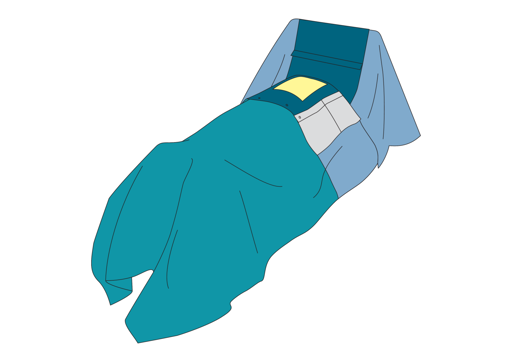 Thoracic drapes and sets